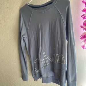 Light blue Calvin Klein sweatshirt
